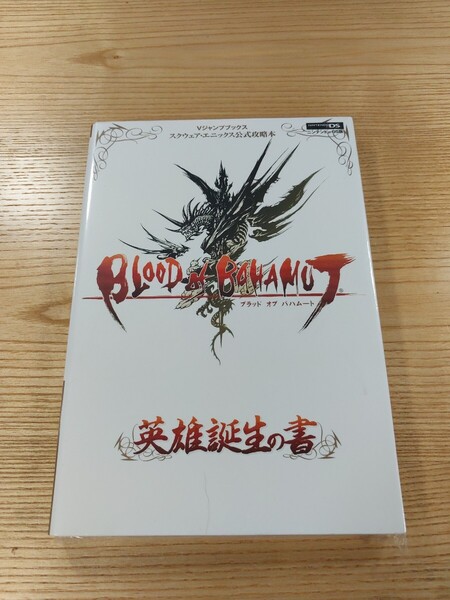 【E2614】送料無料 書籍 ブラッド オブ バハムート 英雄誕生の書 ( DS 攻略本 BLOOD of BAHAMUT 空と鈴 )