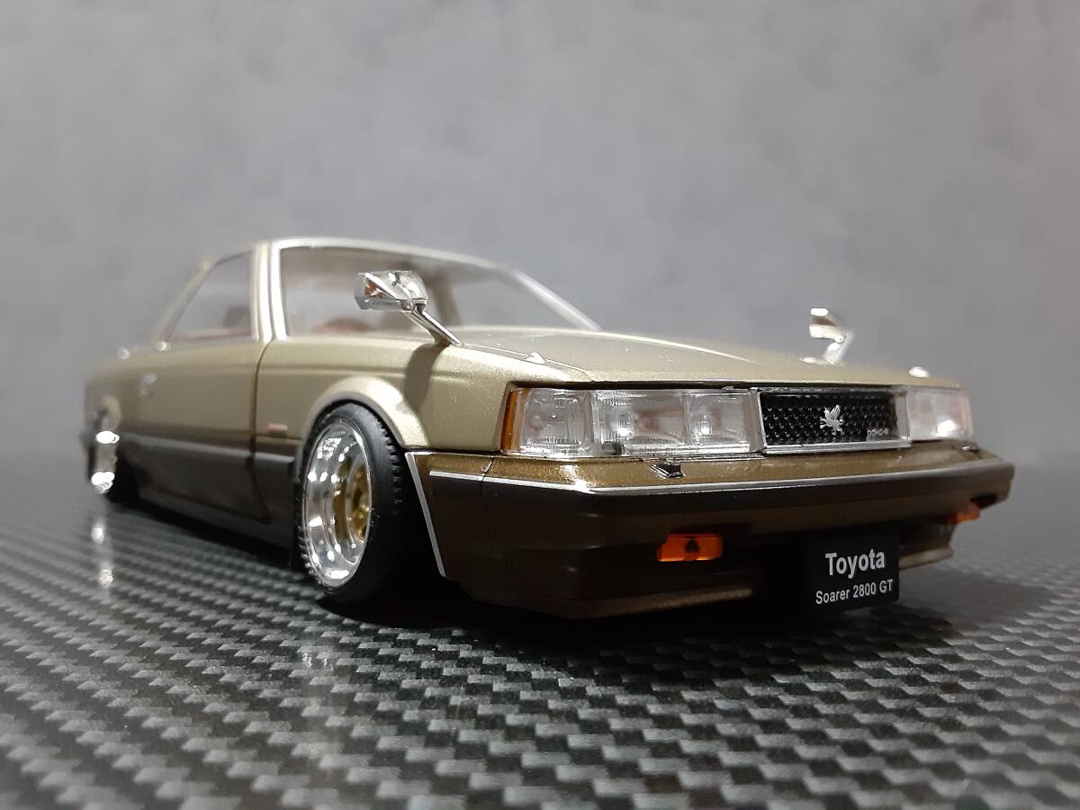 1/24 アシェット 国産名車 トヨタ ソアラ 2800GT 改 カスタム