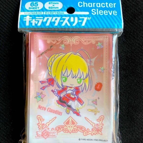 キャラクター スリーブ Fate FGO サンリオ Fate/Grand Order Sanrio ネロ クラウディウス