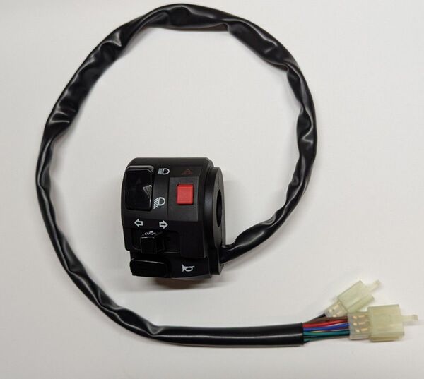 ※ボルトオン・新品※ ZRX400/ZRX400Ⅱ(1998~2003年式)用 ZXタイプ(DAEGタイプ)・左スイッチボックス