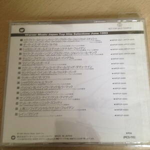 非売品 　TOP HITS SELECTION WARNER MUSIC JAPAN ６月　　CD