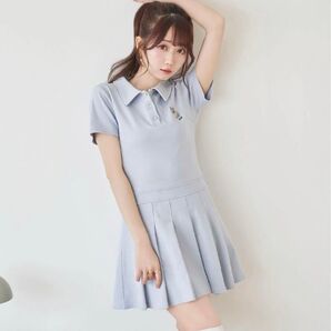 ロゼミューズ ポロワンピース
