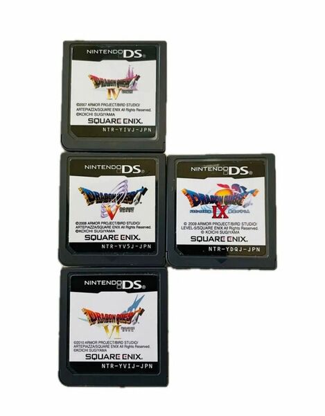 ドラゴンクエスト4 5 6 9 ニンテンドーDS ソフトのみ VI V Ⅵ Ⅸ ドラクエ 導かれし者たち 天空の花嫁 幻の大地