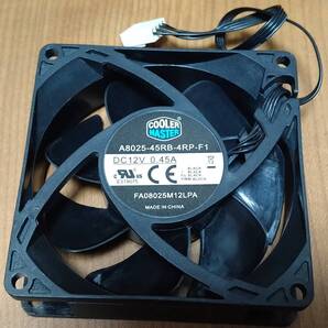 COOLER MASTER★CPU冷却ファン【A8025-45RB-4RP-F1 】Mouse Computer S200X-SSD2他/送料込/中古