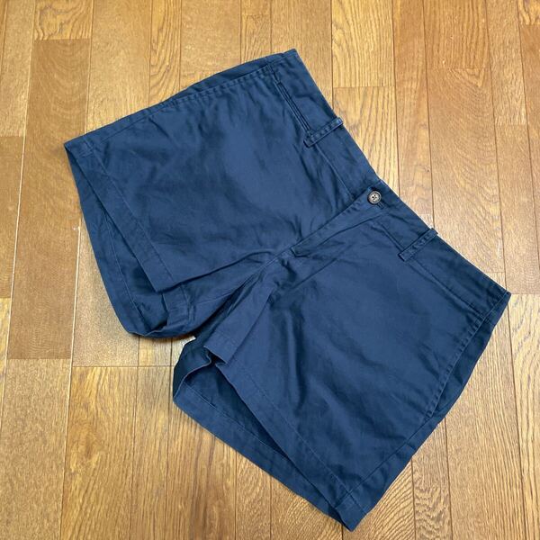 ユーズド♪ラルフローレン≪RALPH LAUREN≫♪コットン ショートパンツ♪サイズ4号:Lサイズ程度♪
