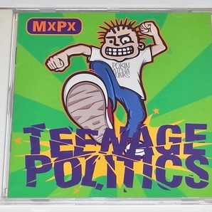 送料無料 中古 CD MXPX エムエックス ピーエックス TEENAGE POLITICS ティーンエイジ・ポリティクス Punk Rawk Show TOOTH & NAIL