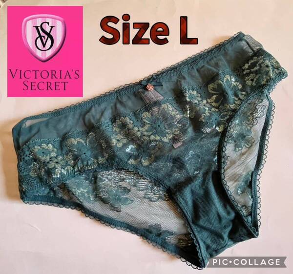 【送料無料】141 新品■ヴィクトリアシークレット Victoria's Secret レース ヒップハング ショーツ L (日本サイズ L~LL位)
