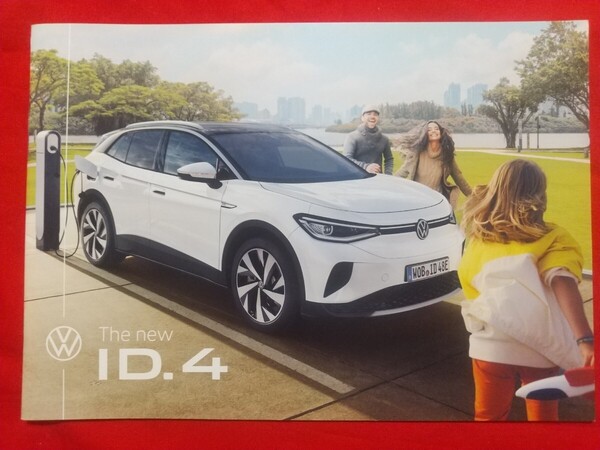 送料無料【フォルクスワーゲン ID.4】カタログ 2023年1月 Volkswagen ID.4 EV 電気自動車