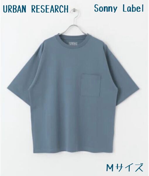 Tシャツ 半袖 カットソー ポケット URBAN RESEARCH Sonny Labe アーバンリサーチ サニーレーベル ブルー M