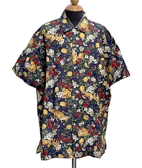 株)ピンクハウス/ネイチャー トレイル★NATURE TRAIL★麻+シルク混半袖シャツ新品●