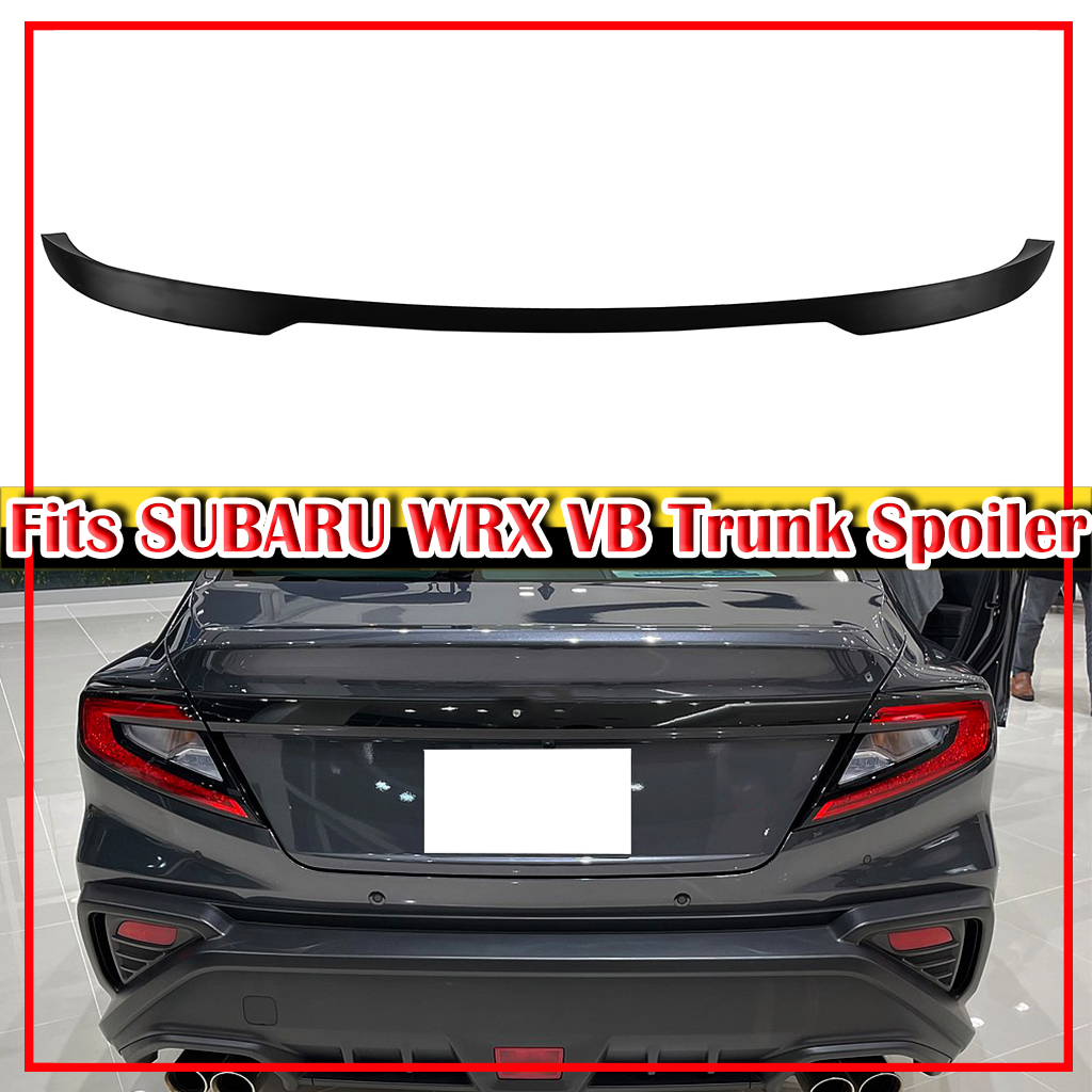 *在庫有即発送* 2022以降 スバル・WRX VB系 WRX S4 STI Sport エアロ 未塗装の素地 リアスポイラー トランクスポイラー D TYPE ABSの材質