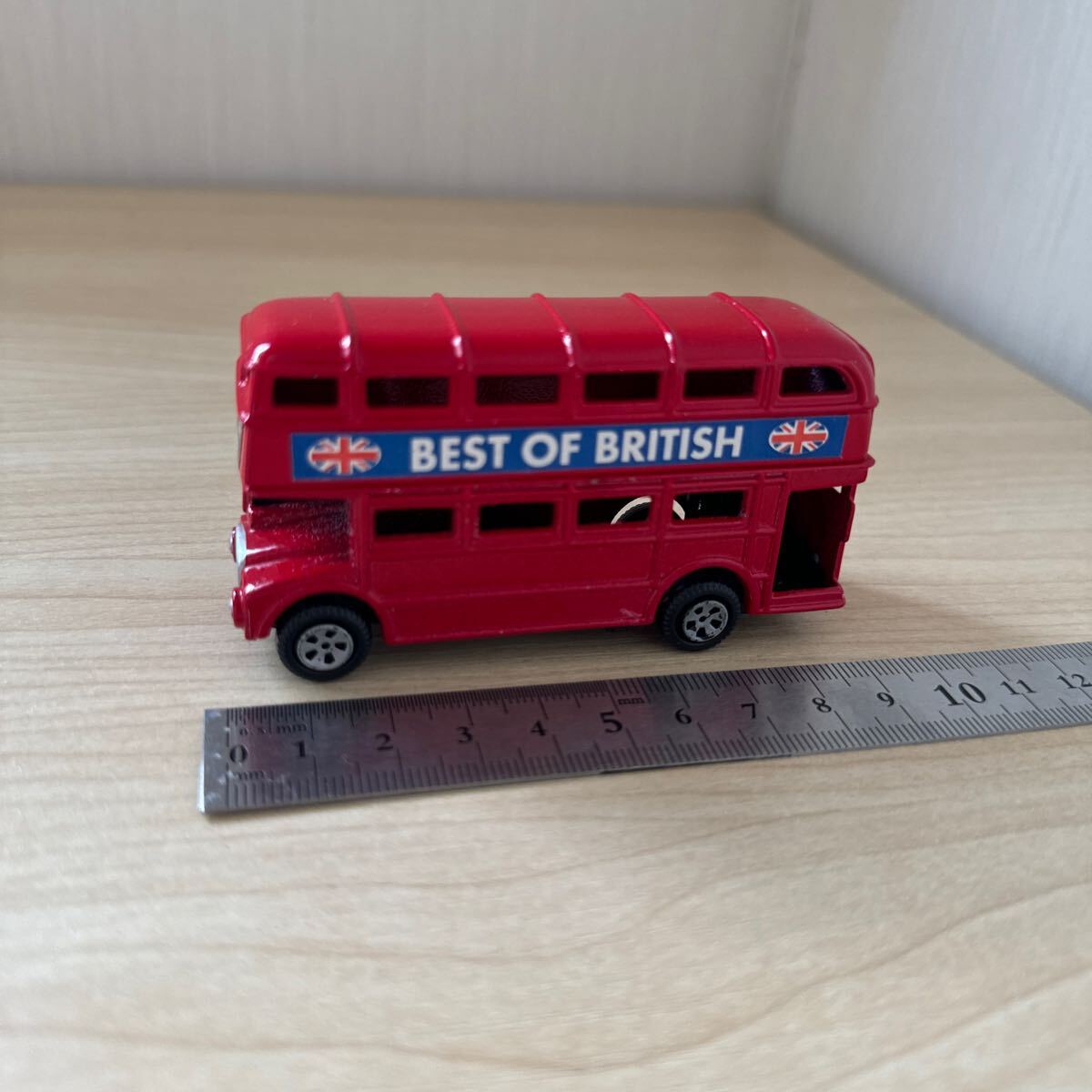  London автобус миникар интерьер 9 см литье под давлением 