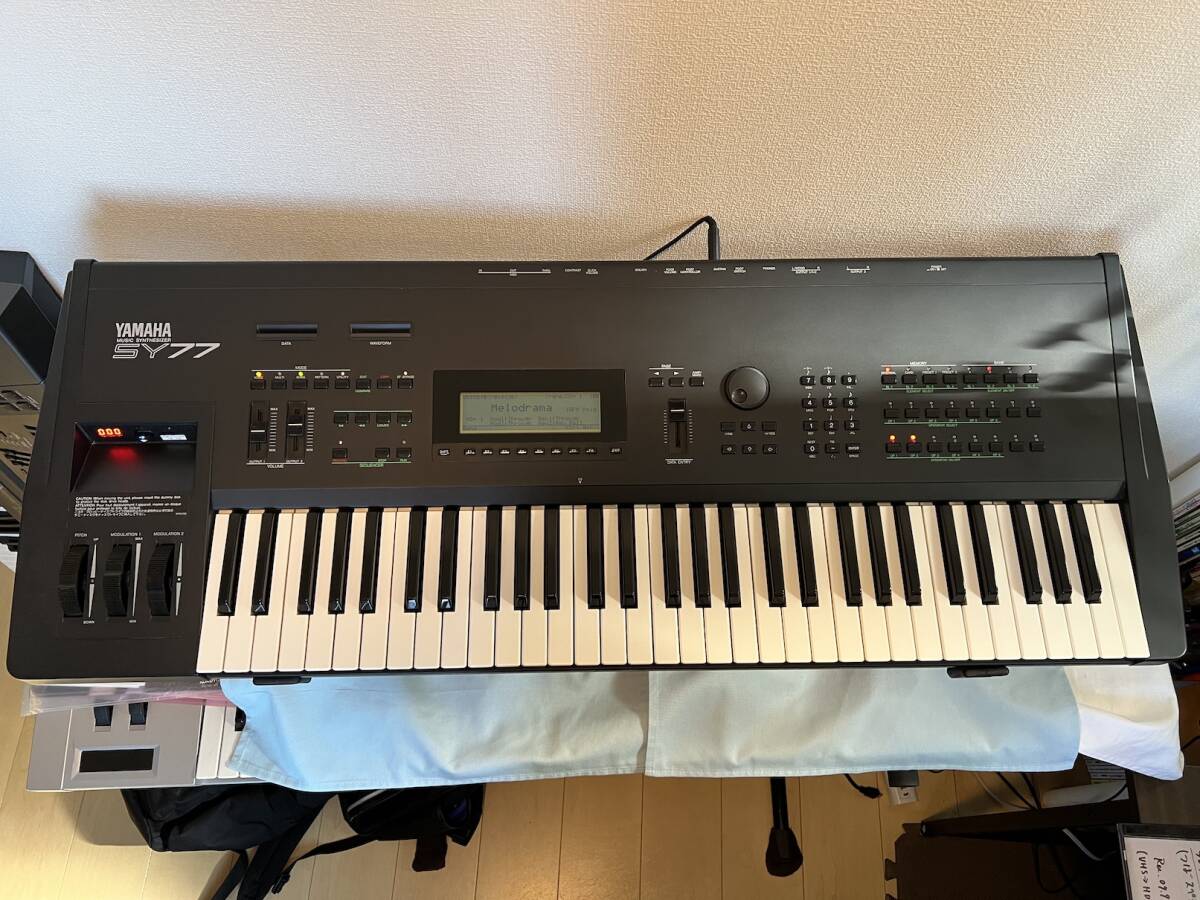 Yahoo!オークション -「yamaha sy77 シンセサイザー」の落札相場 Yahoo!オークション -「yamaha sy77 シンセサイザー」の落札相場