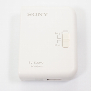 送料無料◆ACアダプター SONY USB AC-U50AD // ウォークマン ipod Walkman 5V 500mA 0.5A 100V-240V 小型 軽量