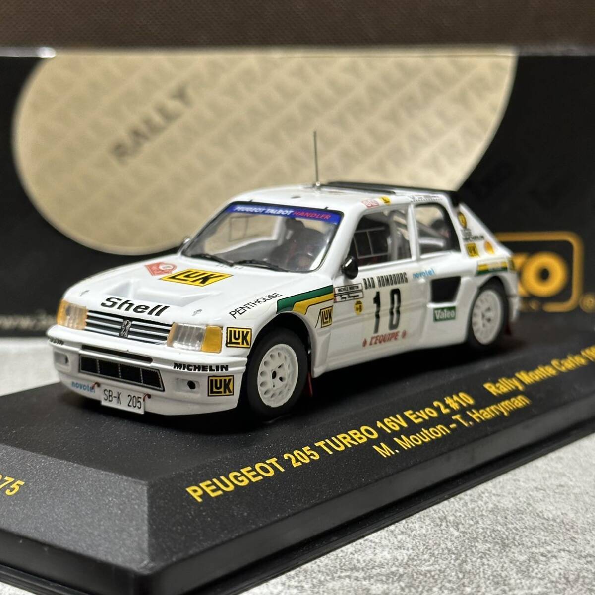 価格変更 RACING 45 PEUGEOT 205 T16 EV.1 ミニカー - メルカリ