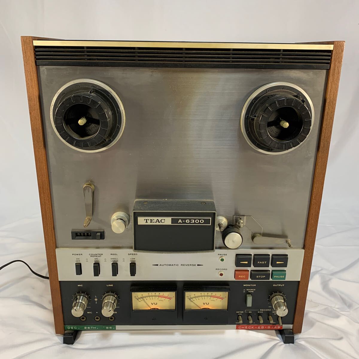 TEAC ティアック オープンリールデッキ ステレオテープデッキ TEAC ティアック オープンリールデッキ ステレオテープデッキ
