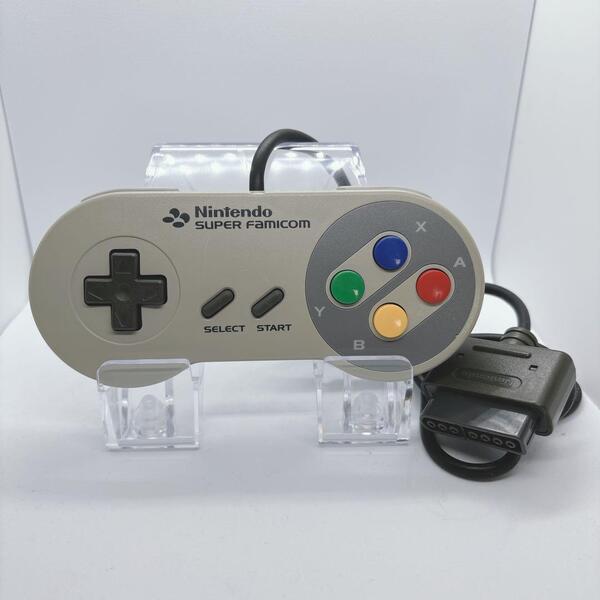 【美品・分解ゴム交換】スーパーファミコンコントローラー メンテナンス済