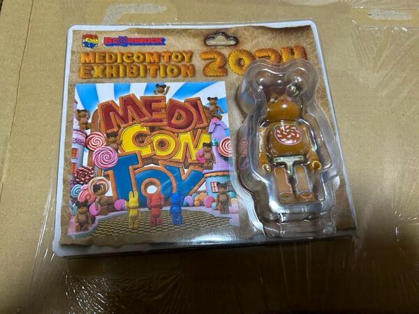 be@rbrick 100% medicom toy exhibition 2024 お土産 ベアブリック メディコムトイ medicom toy 新品未開封 非売品 エキシビジョン