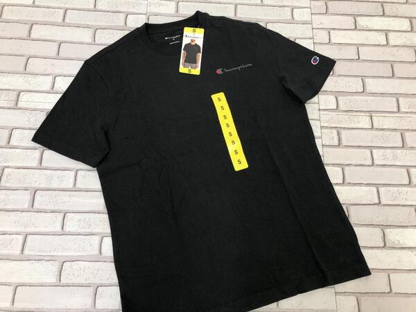 ④Champion チャンピオン メンズ 半袖 Tシャツ S ブラック