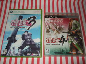 Xbox 360 侍道 3 + PS3 侍道 4 Way of the Samurai