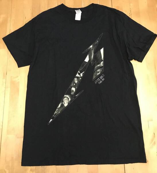 古着 METALLICA Tシャツ Lサイズ BASS SOLO TAKE ONE メタリカ 黒 ブラック GILDAN