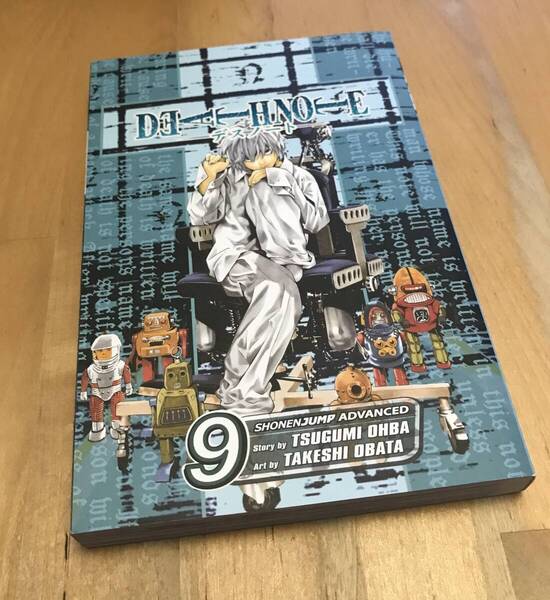 古本 DEATHNOTE vol.9 英語版 コミック デスノート Tsugumi Ohba Takeshi Obata SHONEN JUMP viz media