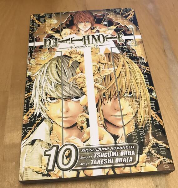 古本 DEATHNOTE vol.10 英語版 コミック デスノート Tsugumi Ohba Takeshi Obata SHONEN JUMP viz media