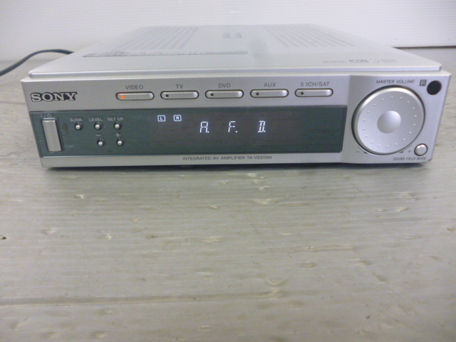 SONY 5.1chサラウンドシステムホームシアター TA-VE215
