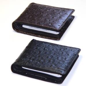 【ブラックフライデータイムセール】【送料込み】【限定】【新品】【税込み】牛床革オースト型押し☆小銭入れ付☆ショートウォレット 2色