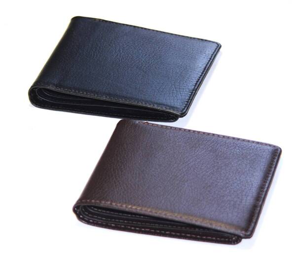 【決算大感謝祭特別SALE】【送料込み】【激安】【新品】【税込み】牛床革 スムース加工 中ベラ機能付き 男女兼用 ショートウォレット