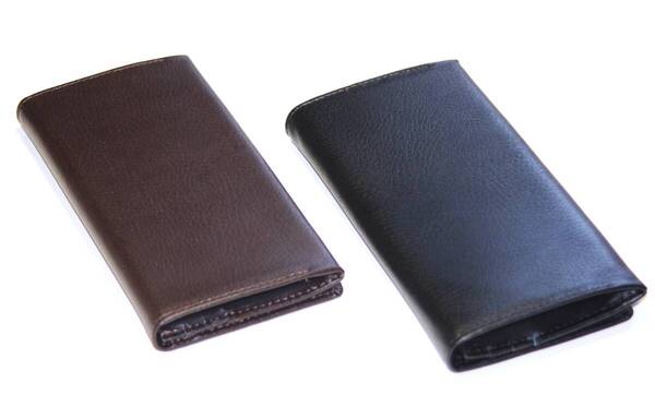 【決算大感謝祭特別SALE】【送料込み】【激安】【新品】【税込み】牛床革スムース加工 ファスナー小銭入れ付き ロングウォレット 2色