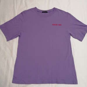 ゲス Tシャツ Mサイズ 薄紫 韓国 GUESS レア