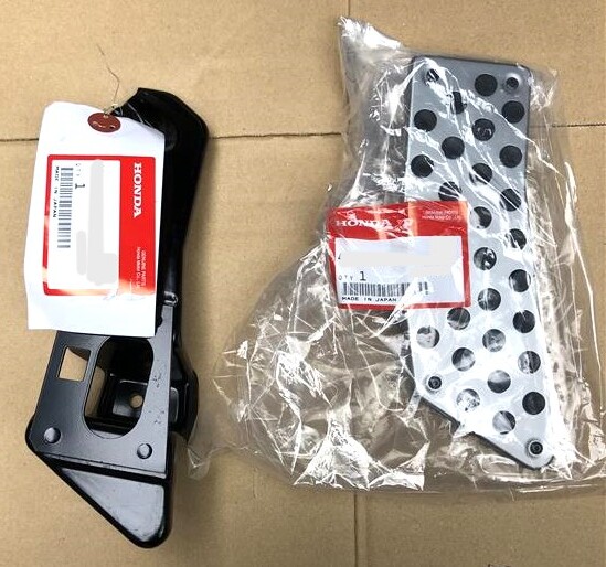 ホンダ純正□アルミ フットレスト/S2000｜内装品