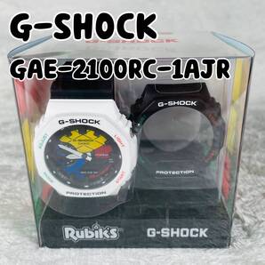 新品未使用 カシオ CASIO G-SHOCK Gショック ジーショック 国内正規品 Rubik's Cube コラボレーションモデル GAE-2100RC-1AJR ブラック
