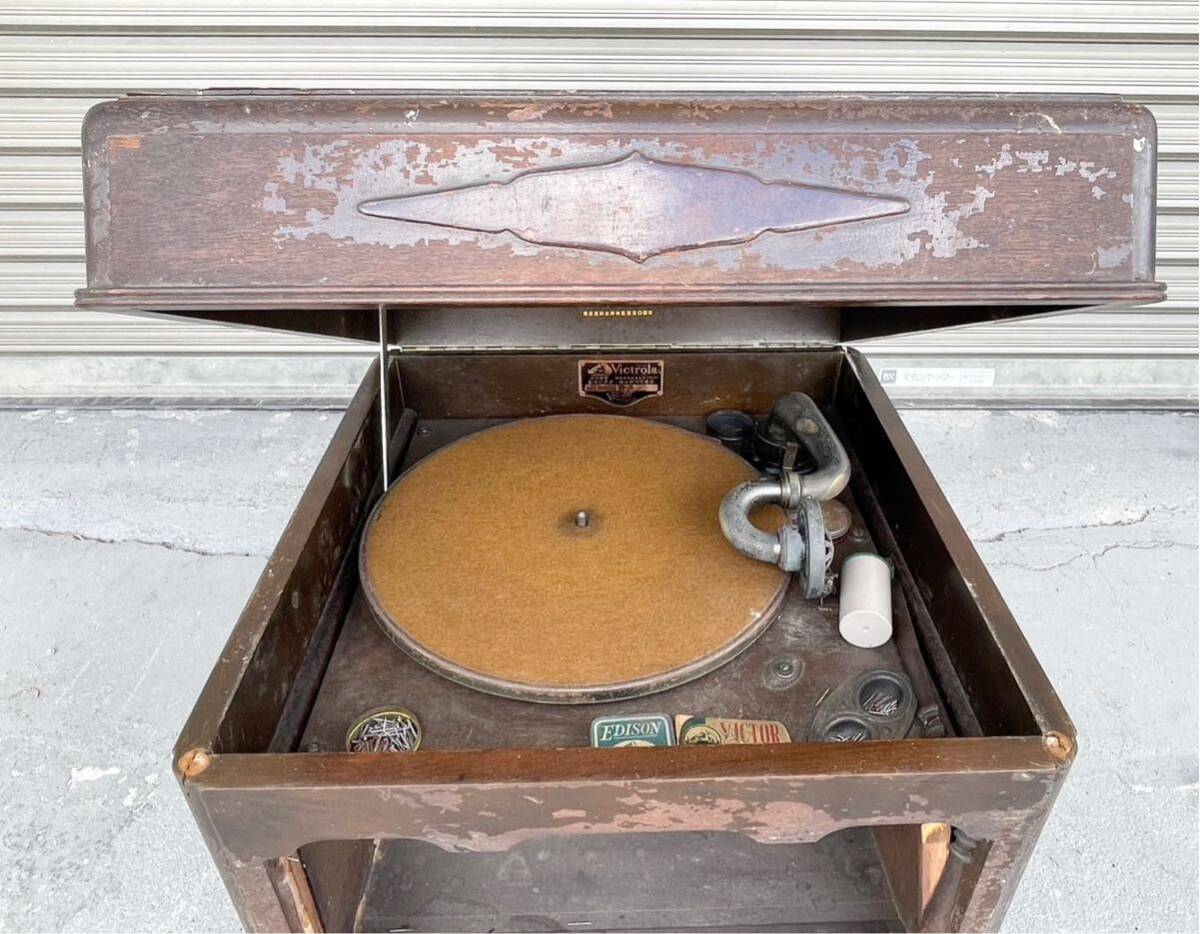 ト福】Victor ビクター 蓄音機/蓄音器 Victrola ビクトローラー J1-81 日本ビクター蓄音器 アンティーク 昭和レトロ 手動式  LBZ01LLS61(本体)｜売買されたオークション情報、Yahoo!オークション(旧ヤフオク!) の商品情報をアーカイブ公開 -  オークファン（aucfan.com）