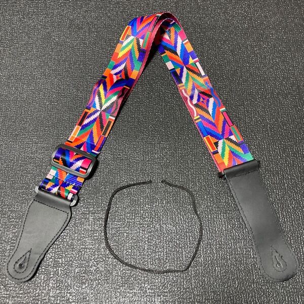 ☆ 新品!! ギター ストラップ 多色(エスニック柄) ☆