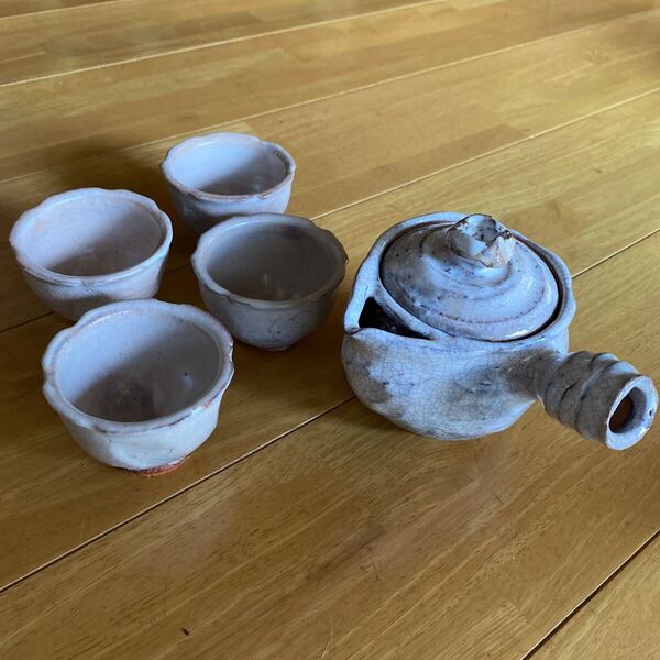 萩焼 仙萩 湯呑 茶器 急須 茶道具 ティーポット コップ