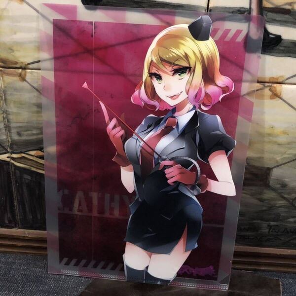 【即決/送料無料】殺戮の天使 キャシー キャサリン・ワード ぷちクリアファイル 中古 15.5cm×22cm