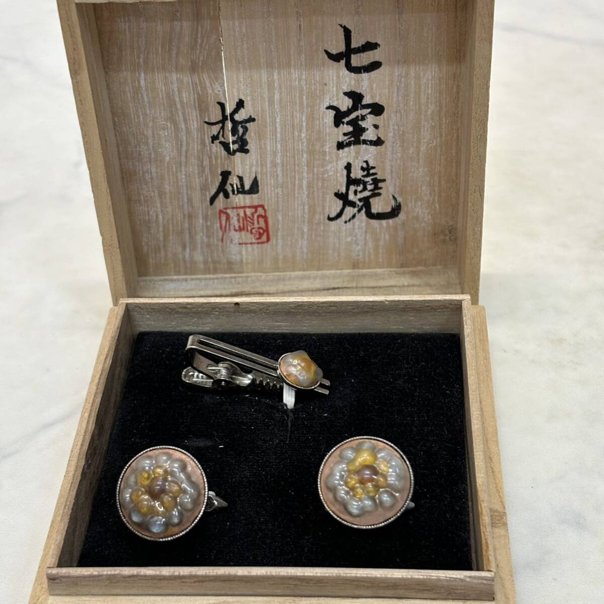 Yahoo!オークション -「七宝焼」(メンズアクセサリー) の落札