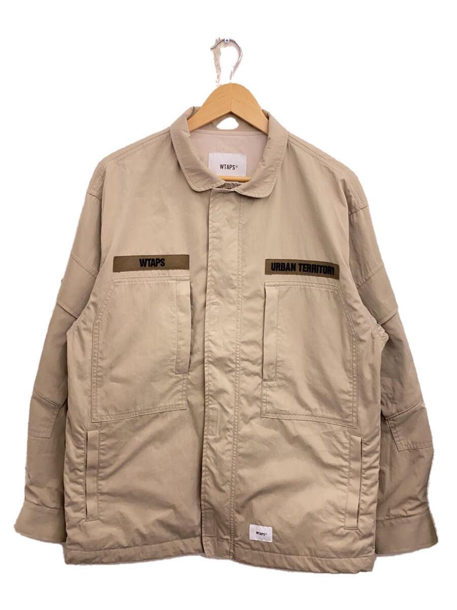 WTAPS◆フィールドジャケット/2/コットン/BEG/211WVDT-JKM01