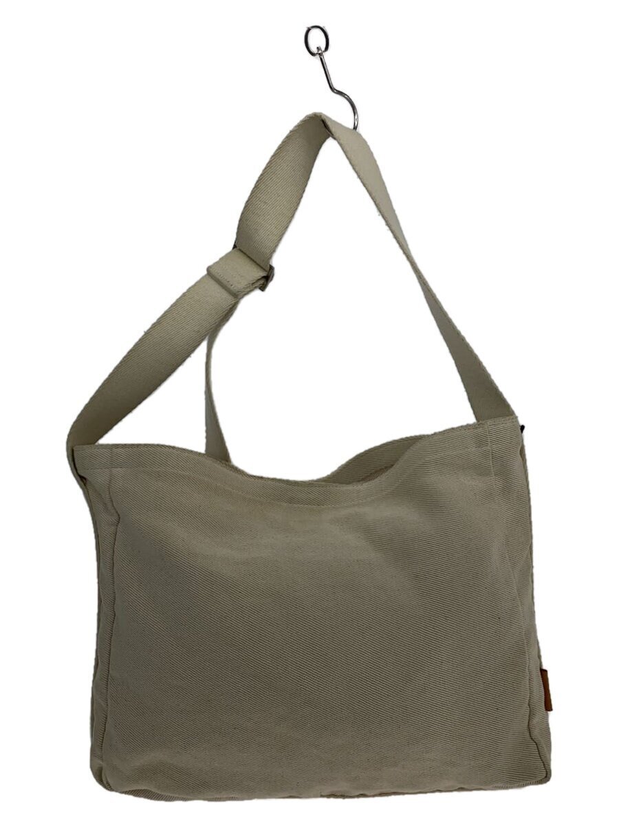 Hender Scheme◇square shoulder bag small/キャンバス/IVO