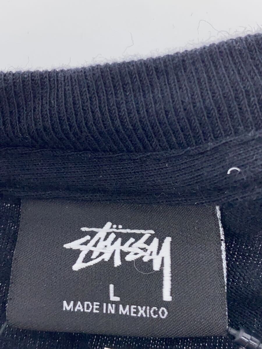STUSSY◆Tシャツ/L/コットン/BLK/FUNKY S TEE STUSSY◆Tシャツ/L/コットン/BLK/FUNKY S TEE
