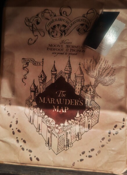 USJ ハリーポッター 忍びの地図 パソコンケース