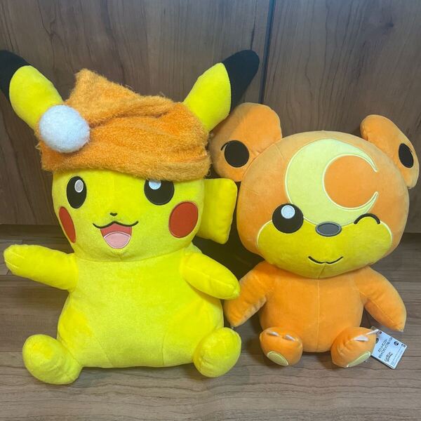 【●新品●送料無料こみ分 即決●】 ポケモン ピカチュウ めちゃでかヒメグマぬいぐるみ ゲーセン ポケットモンスター プライズ