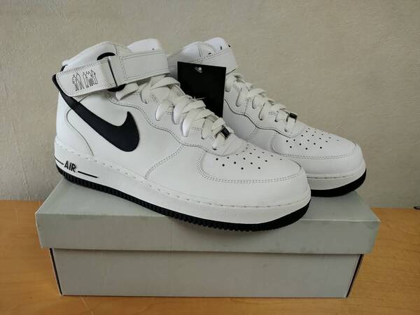 10%オフクーポン 5の日 ゾロ目 ゴールドクーポン使用可!限定激レア!新品未使用 NIKE AIR FORCE 1 MID '07 PLAYERS 25周年記念モデル 28cm