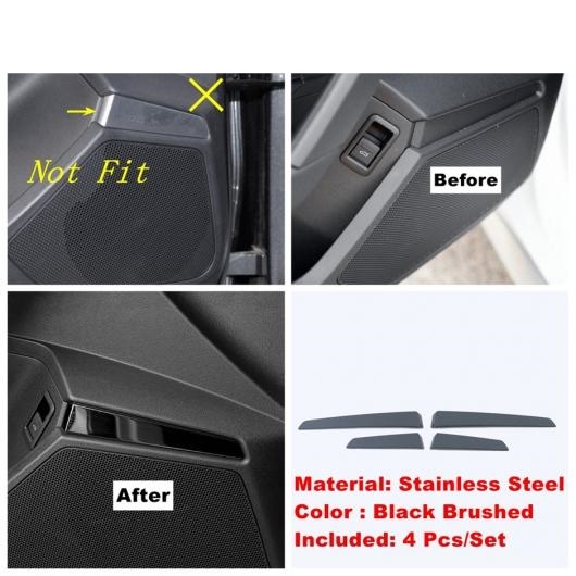 タイプB ブラック模様 ドア ボウル カップホルダー ギア ボックス パネル カバー トリム 適用: アウディ/AUDI A3 8Y セダン スポーツバッ…