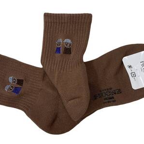 2024 秋冬 ピッコーネ スタジオ ソックス ブラウン