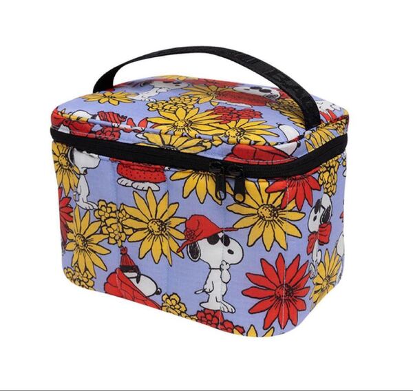 BAGGU ランチバック フローラルスヌーピーポーチ