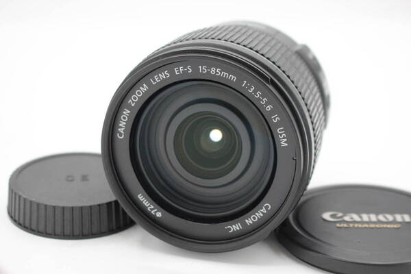 極上品◆Canon キヤノン EF-S 15-85mm F3.5-5.6 IS USM◆0925