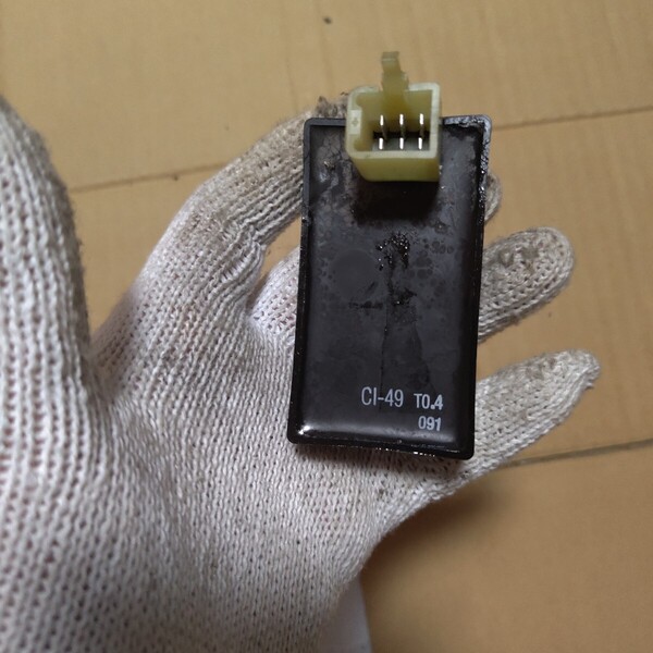 40814 カブ レギュレター イグナイター CDI ECU PGM-DCTユニット レクチファイア 実働取外し 純正 中古